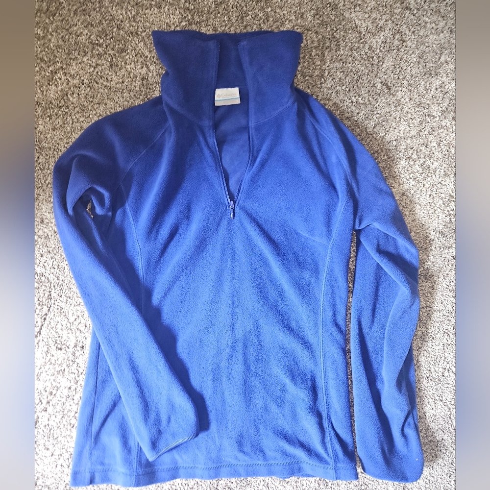 Columbia Blue Sweater Very Soft
